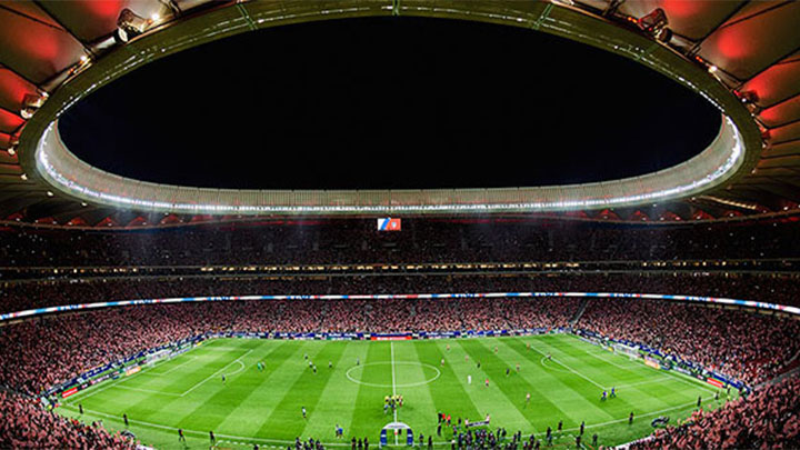 Smart stadium lighting &ndash; Atletico Madrid