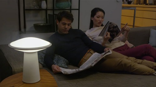 Arr&ecirc;t sur image de la vid&eacute;o Philips Lampe de bureau