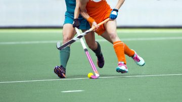 Iluminación de una pista de hockey - Proyectores LED