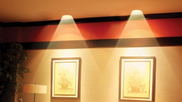 Downlights Fit On The Ceiling Of A Living Room