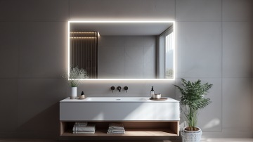 Master mirror lighting for a perfect grooming experience