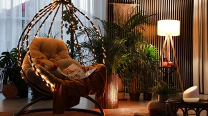 cozy indoor lighting