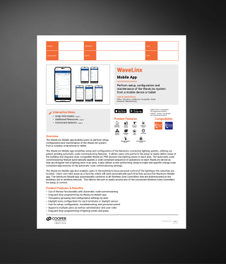 Spec Sheets
