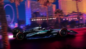 HALO Featured on Mercedes-AMG PETRONAS F1 Car at Las Vegas Grand Prix 