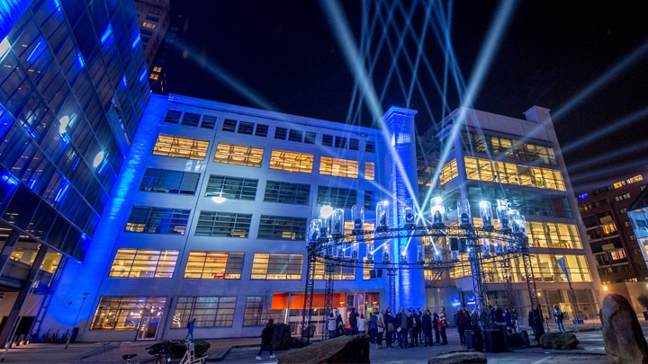 Lighting design within media architectures