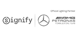 Logos for Signify and Mercedes