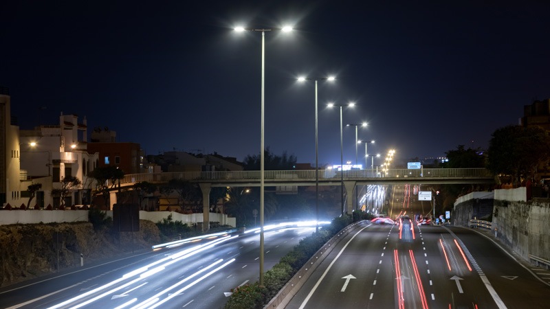 LED connected streetlights can facilitate energy efficiency and keep citizens safe and secure at night.