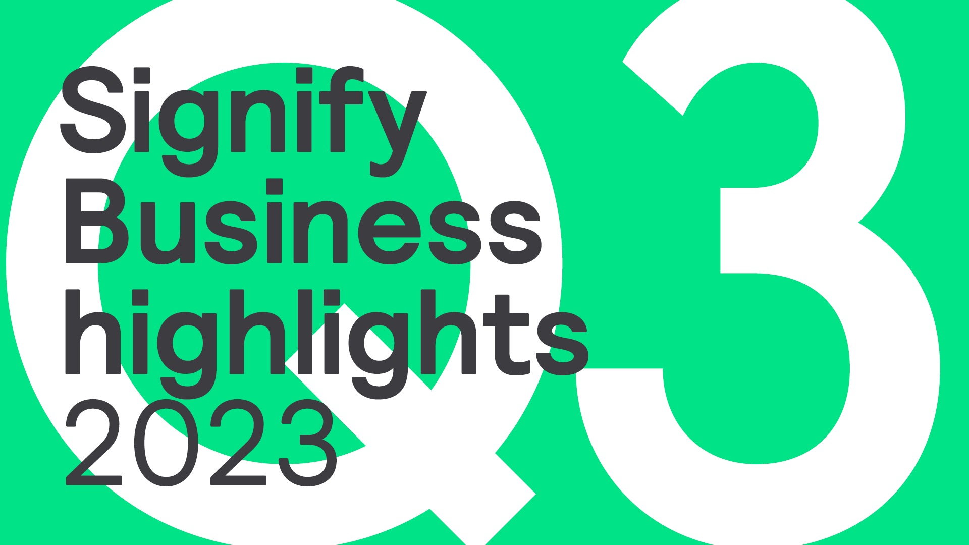 Q3 Business Highlights