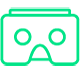 VR goggles icon