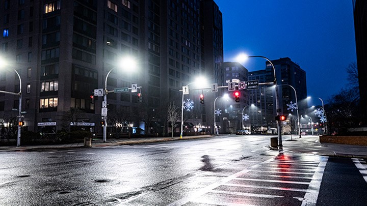 Smart street lighting
