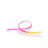strip light with pink and yellow light