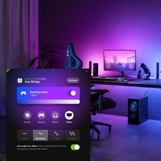 Para jugadores de PC: aplicación de escritorio Hue Sync
