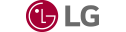 LG logo with white letters on a gray background and a red circle containing the letters L and G.