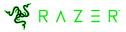 Razer logo with green text and snake emblem on a transparent background.