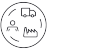 Reverse logistics icon