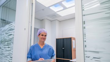 Lighting that energizes staff and helps patients relax