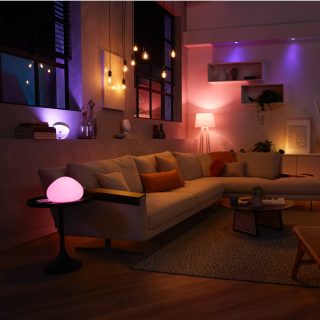 Farbfähige LED-Lampen in Hue Produkt-Sets