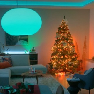 Weihnachtsbeleuchtung für ein Winterwunderland zu Hause