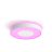 LED ceiling light in pink