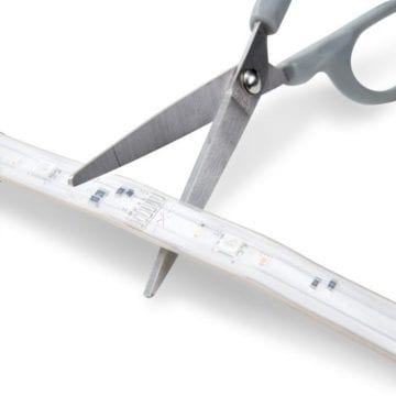 Philips Hue light strip with power cable, adapter, signal box and connector