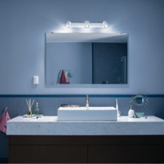 Bathroom spotlights