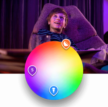 Hue App color palette