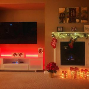 Christmas lighting with Hue
