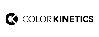 Colorkinetics logo in black text centered on a white background.