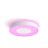 LED ceiling light in pink