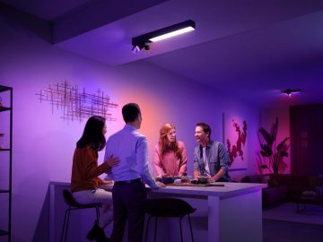Accueillez vos amis dans un salon violet grâce à Centris