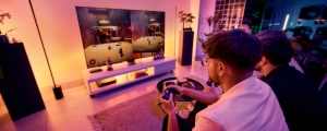 Hue Gaming Lights Banner