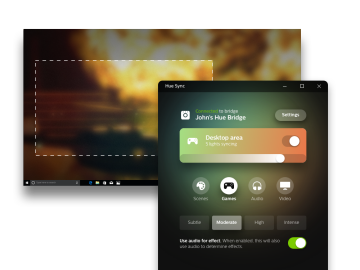 Meningkatkan film dan game