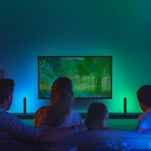 ライトをテレビ番組、映画、ゲームと同期させる