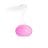 Grote LED-pendellamp in roze