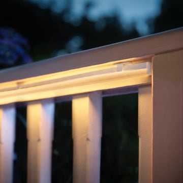 Outdoor lightstrips zijn makkelijk te plaatsen